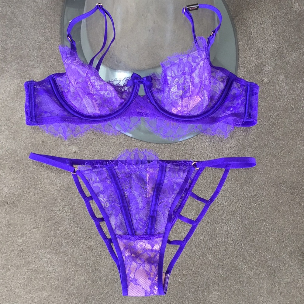 💜Sexy 2-Piece Matching Victoria Secret Set 34B/S